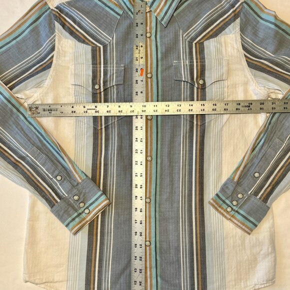 TECOVAS PEARL SNAP STRIPED WESTERN SHIRT - Picture 5 of 5